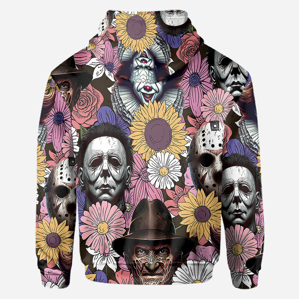 Personalized Horror Themed All Over Shirt Custom Design Gift