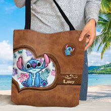 Load image into Gallery viewer, Personalized Ohana Tote Bag with Custom Name for Family
