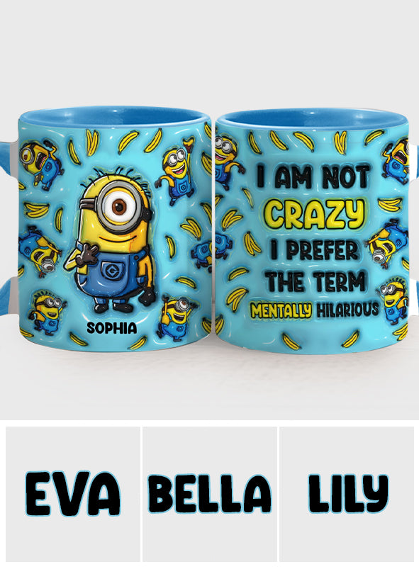 Personalized Ceramic Accent Mug Funny Quote Custom Name Gift