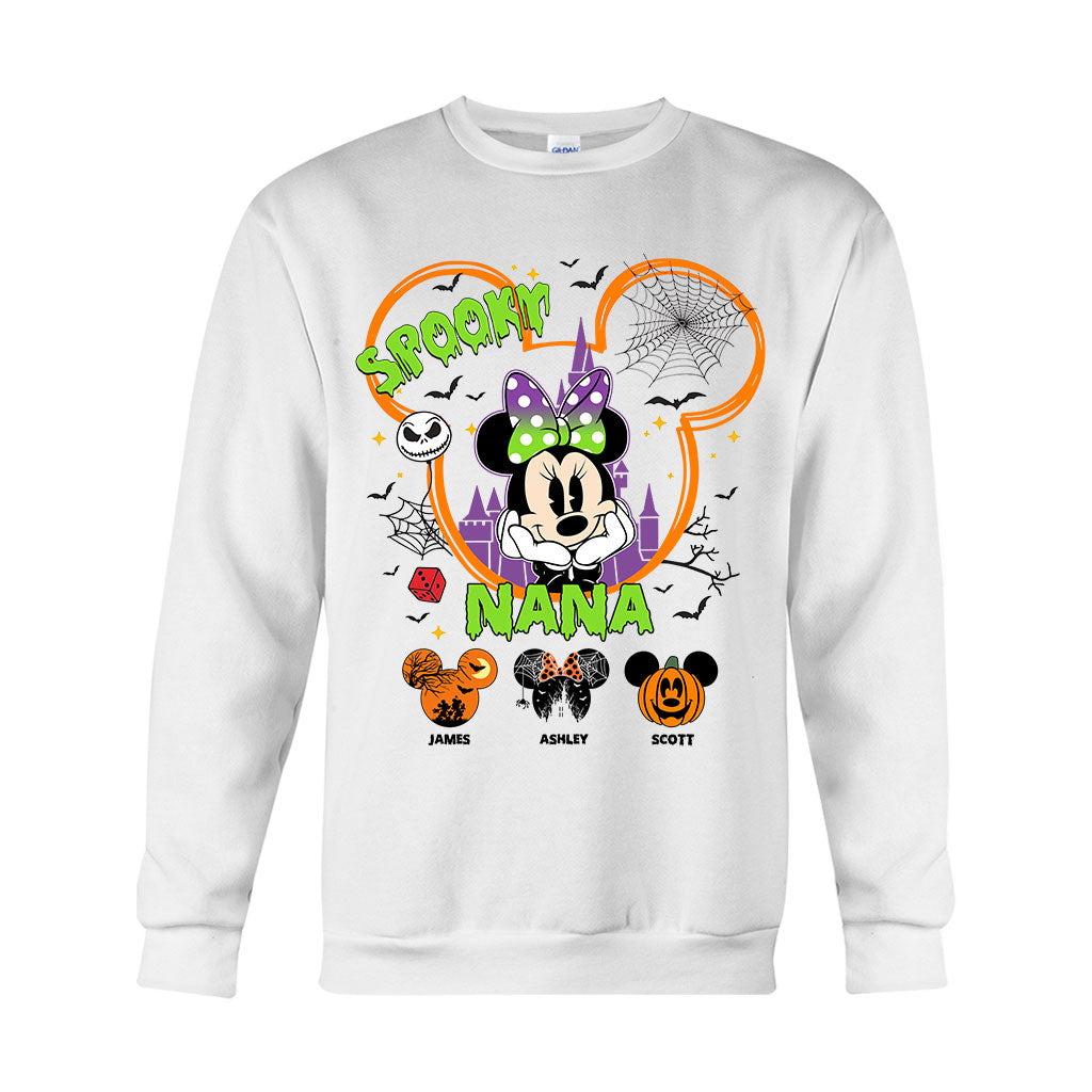 Personalized Spooky Nana T-shirt & Hoodie for Grandma