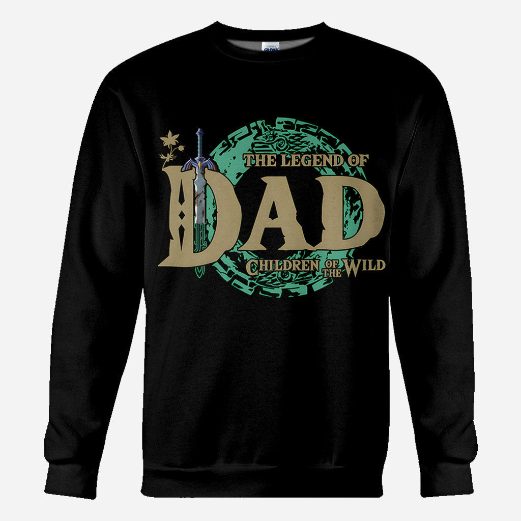 Personalized All Over Shirt The Legend of Dad/Mom Gift Idea