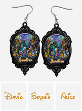 Load image into Gallery viewer, Personalized Halloween Themed Mouse Earrings Gift for Her

