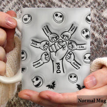 Load image into Gallery viewer, Personalized Nightmare Mug Custom Name Gift for Dad Halloween
