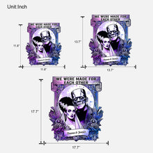 Load image into Gallery viewer, Personalized Custom Shaped Wood Sign for Couples - Unique Gift
