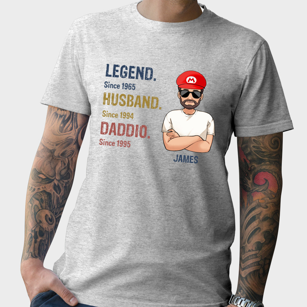 Personalized Super Plumber T-Shirt & Hoodie for Dad | Custom Name Gift