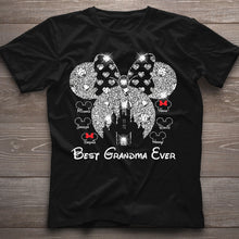 Load image into Gallery viewer, Personalized Best Grandma Ever Mouse T-shirt &amp; Hoodie Gift
