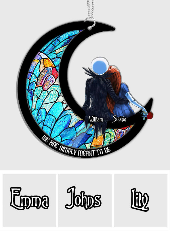 Personalized Nightmare Suncatcher Gift for Couples - We Are Simply Meant To Be