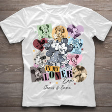 Load image into Gallery viewer, Personalized Couple T-Shirt and Hoodie In My Lover Era Gift for Engagement/Anniversary
