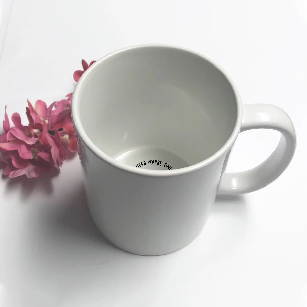Personalized Hidden Message Mug Unique Gift for Mom or Couple