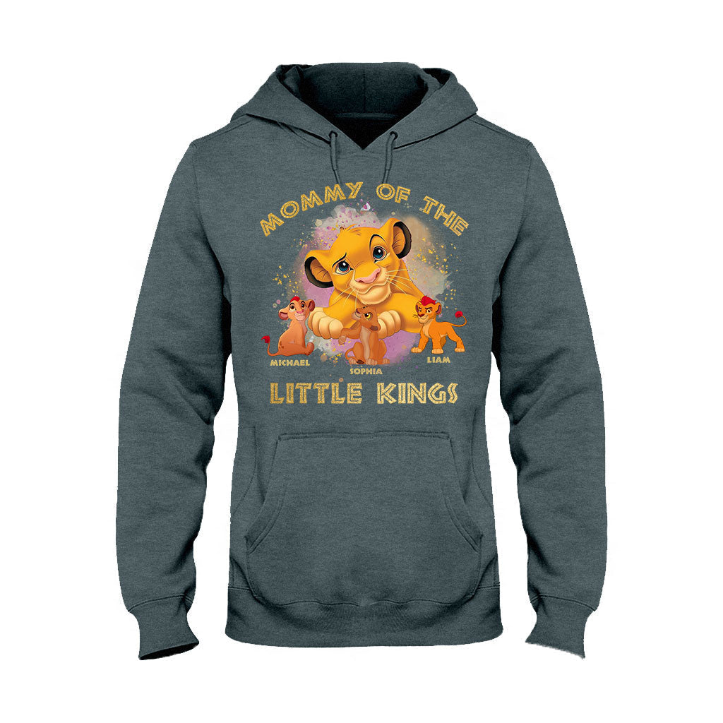 Personalized Mommy Of The Little Kings T-shirt and Hoodie for Mom