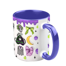 Load image into Gallery viewer, Personalized Accent Mug with Unique Design for Halloween Gift
