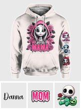 Load image into Gallery viewer, Personalized Mama of Nightmares All Over Shirt for Mom | Halloween Gift
