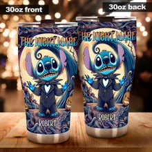 Load image into Gallery viewer, Personalized Ohana Tumbler The Nightmare Custom Gift for Halloween
