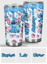 Load image into Gallery viewer, Personalized Ohana Tumbler Custom Name Gift for Family
