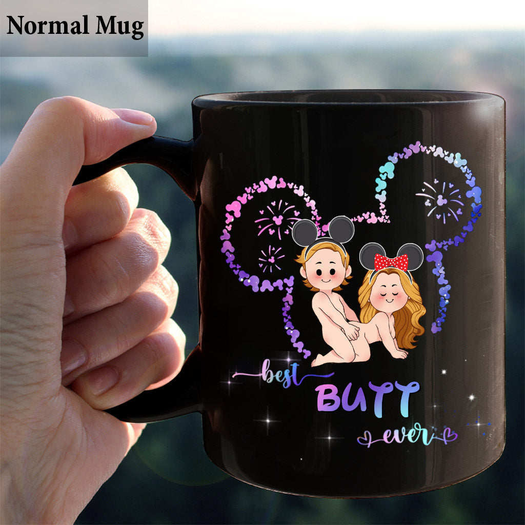 Personalized Naughty Mouse Mug Custom Couple Gift for Valentine's Day