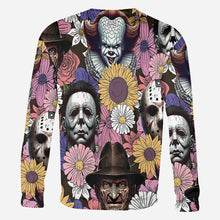 Load image into Gallery viewer, Personalized Horror Themed All Over Shirt Custom Design Gift

