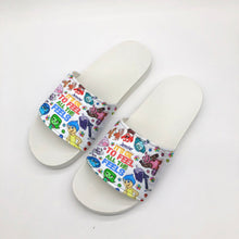 Load image into Gallery viewer, Personalized Slide Sandals Custom Name Gift for Mom Birthday
