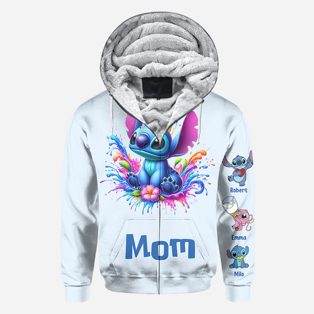Personalized Ohana All Over Shirt Gift for Mom - Unique Birthday & Mother's Day Apparel