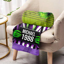 Load image into Gallery viewer, Funny Personalized Blanket with Mugshot Design for All Occasions
