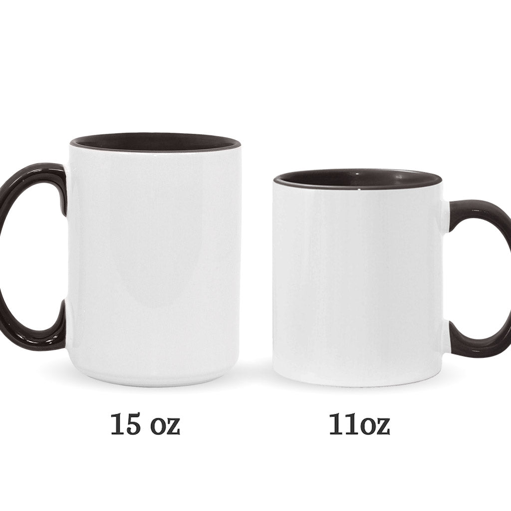 Personalized Lucky Shamrock Accent Mug Custom Name Gift