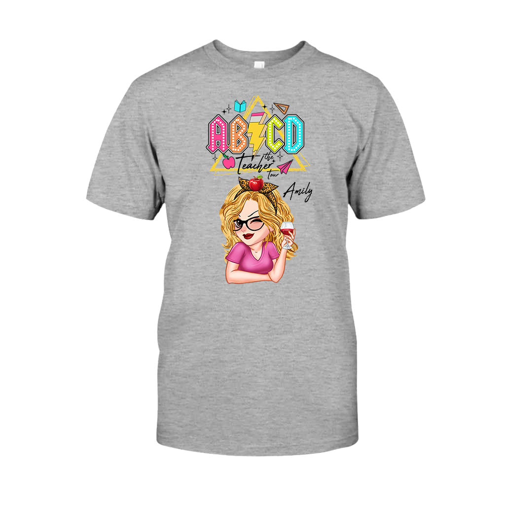 Personalized Teacher T-shirt & Hoodie Custom Name Gift for Teacher
