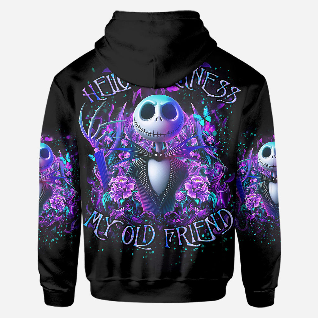 Personalized Nightmare All Over Shirt Custom Name Gift Halloween
