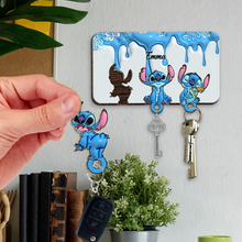 Load image into Gallery viewer, Personalized Ohana Key Holder Custom Name Gift for Home
