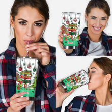 Load image into Gallery viewer, Personalized Grinch Christmas Tumbler Custom Name Gift
