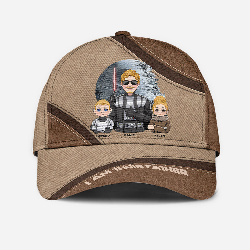 Personalized Classic Cap I Am Their Father Gift for Dad