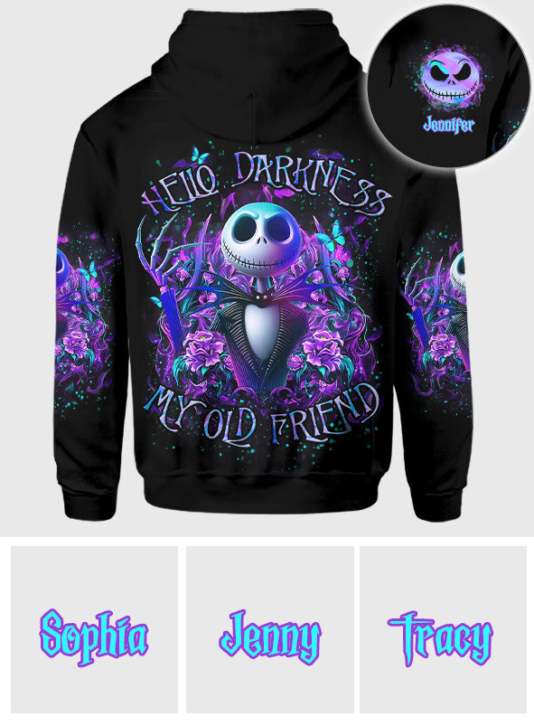 Personalized Nightmare All Over Shirt Custom Name Gift Halloween