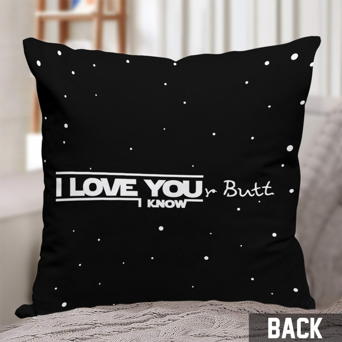 Personalized Romantic Throw Pillow Custom Couple Names Gift