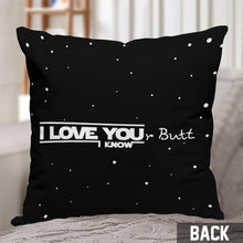 Load image into Gallery viewer, Personalized Romantic Throw Pillow Custom Couple Names Gift
