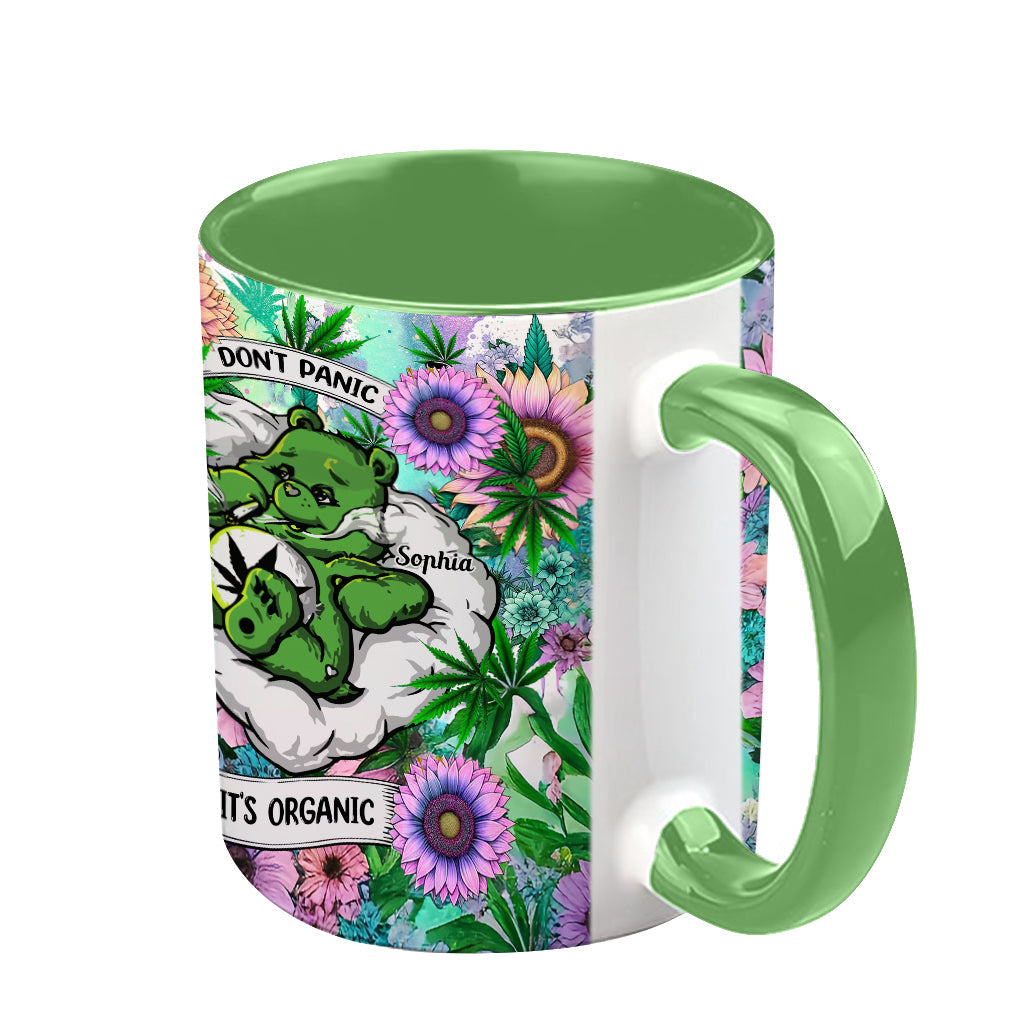 Personalized Weed Accent Mug Custom Name Gift for Her