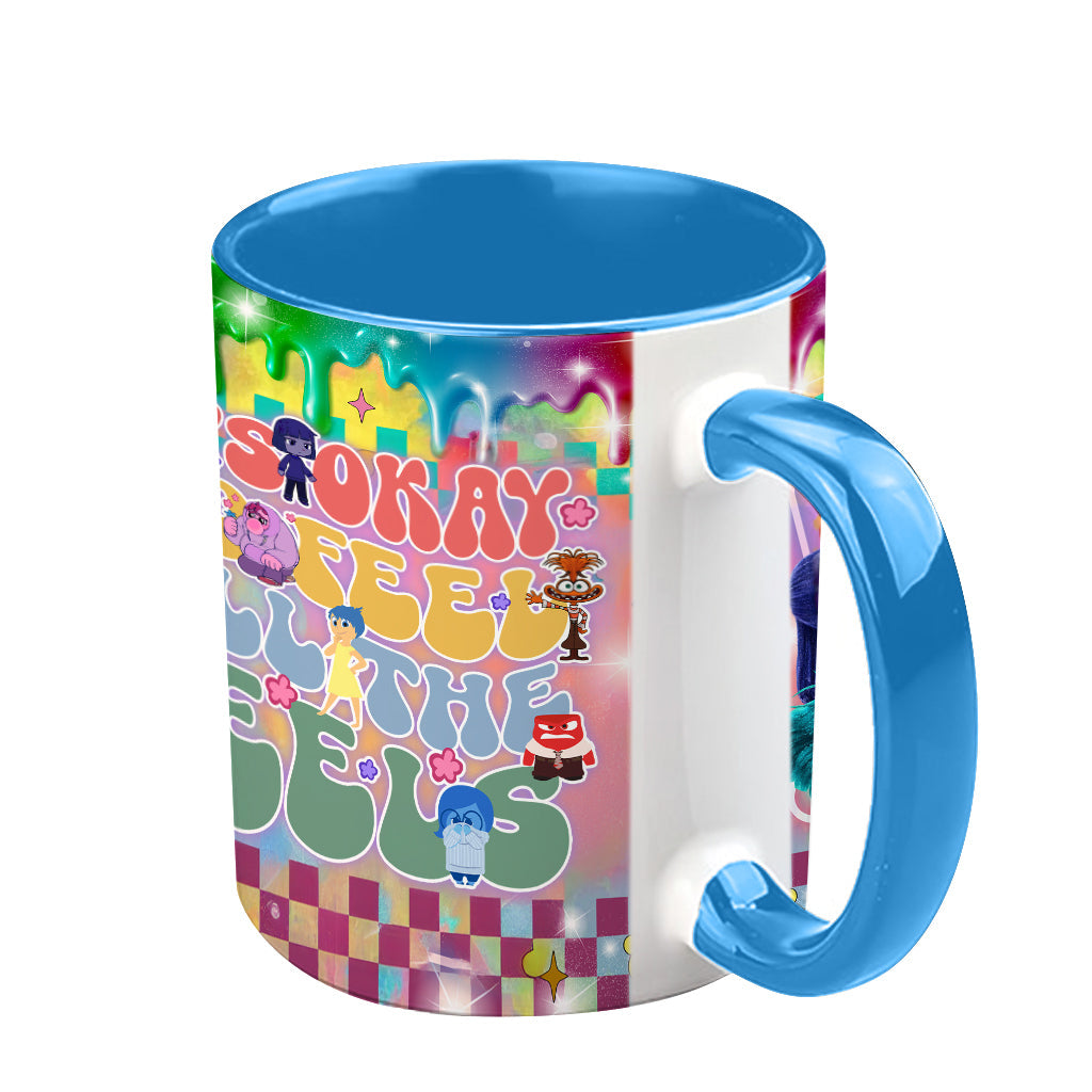 Personalized Accent Mug with Colorful Design for Any Occasion