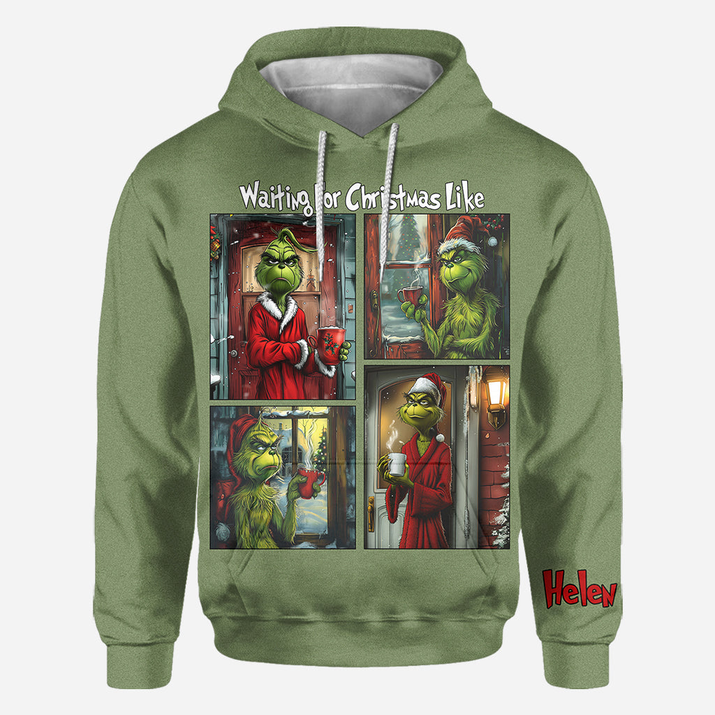 Personalized Christmas All-Over Shirt for Unique Holiday Gift