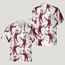 Load image into Gallery viewer, Personalized Cartoon Hawaiian Shirt Custom Name Gift for Him

