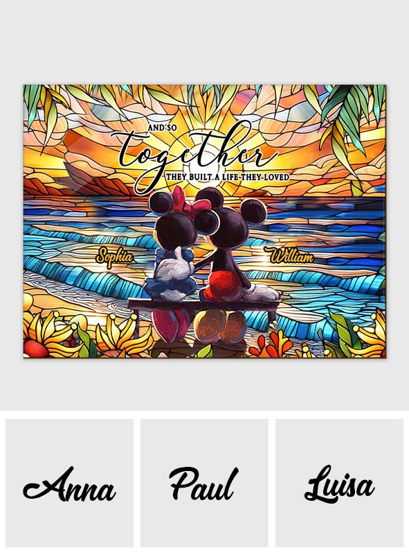 Personalized Couple Jigsaw Puzzle Unique Gift for Engagement Anniversary