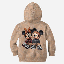 Load image into Gallery viewer, Personalized All Over Shirt Cute Mouse Couple Gift for Anniversary
