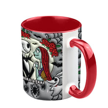 Load image into Gallery viewer, Personalized Nightmare Accent Mug for Couples | Custom Name Gift
