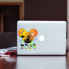 Load image into Gallery viewer, Personalized Halloween Mouse Decal Custom Name for Kids
