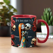 Load image into Gallery viewer, Personalized Nightmare Accent Mug Custom Name Gift for Couple
