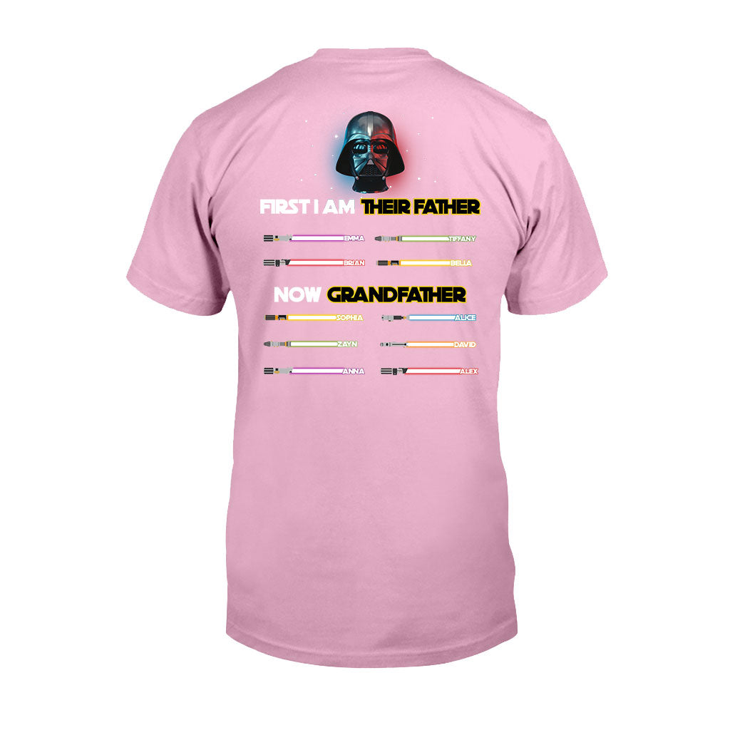 Personalized Darth Vader T-shirt and Hoodie for Grandfather's Day