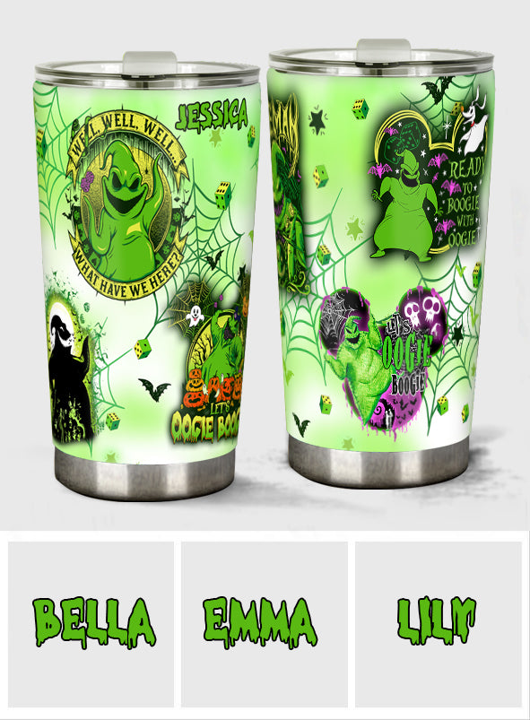 Personalized Oogie Boogie Halloween Tumbler Custom Gift