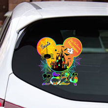 Load image into Gallery viewer, Personalized Halloween Mouse Decal Custom Name for Kids
