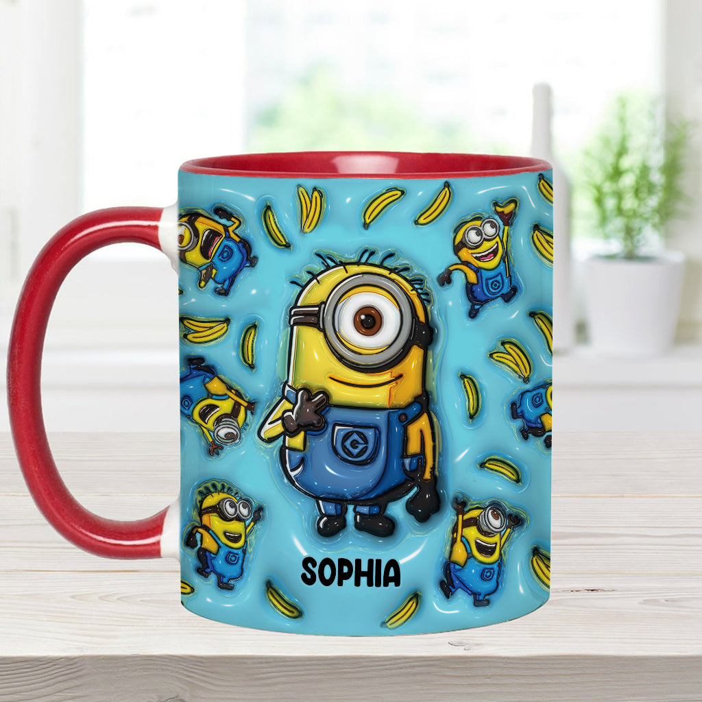 Personalized Ceramic Accent Mug Funny Quote Custom Name Gift