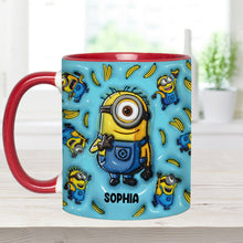 Load image into Gallery viewer, Personalized Ceramic Accent Mug Funny Quote Custom Name Gift
