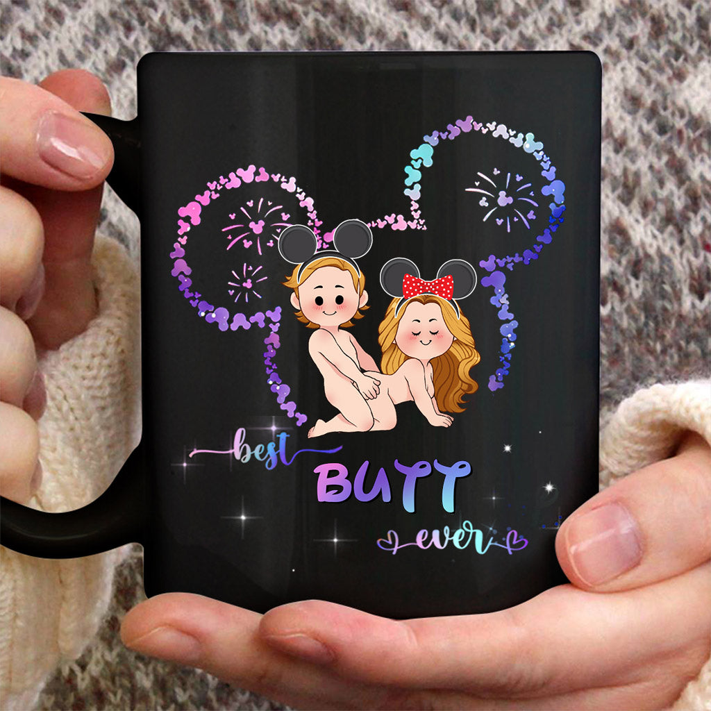 Personalized Naughty Mouse Mug Custom Couple Gift for Valentine's Day