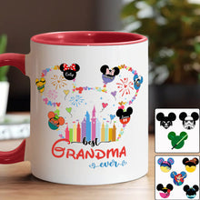 Load image into Gallery viewer, Personalized Grandma Accent Mug Custom Name Gift for Mother's Day
