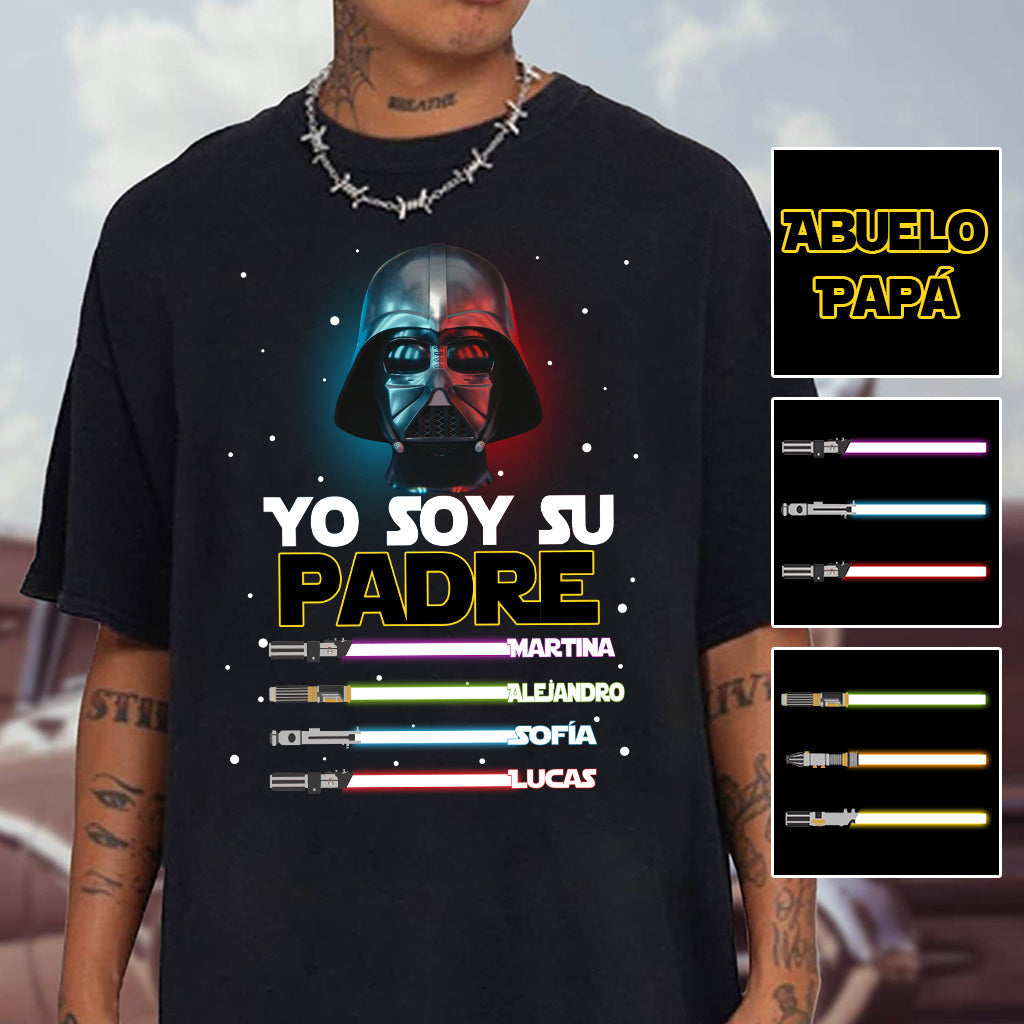 Personalized Yo Soy Su Padre T-shirt & Hoodie Gift for Dad