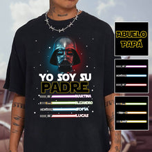 Load image into Gallery viewer, Personalized Yo Soy Su Padre T-shirt &amp; Hoodie Gift for Dad
